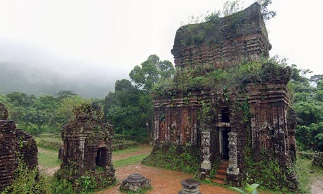 My Son temple.  Temples of Vietnam.